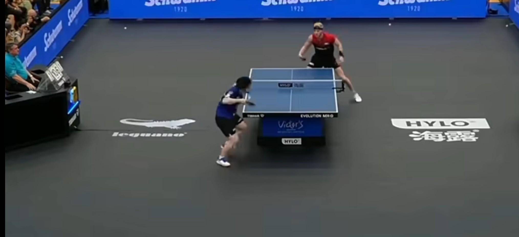 包含中国乒乓球队爆冷比利时乒乓球队，许昕三分雨点燃全场的词条