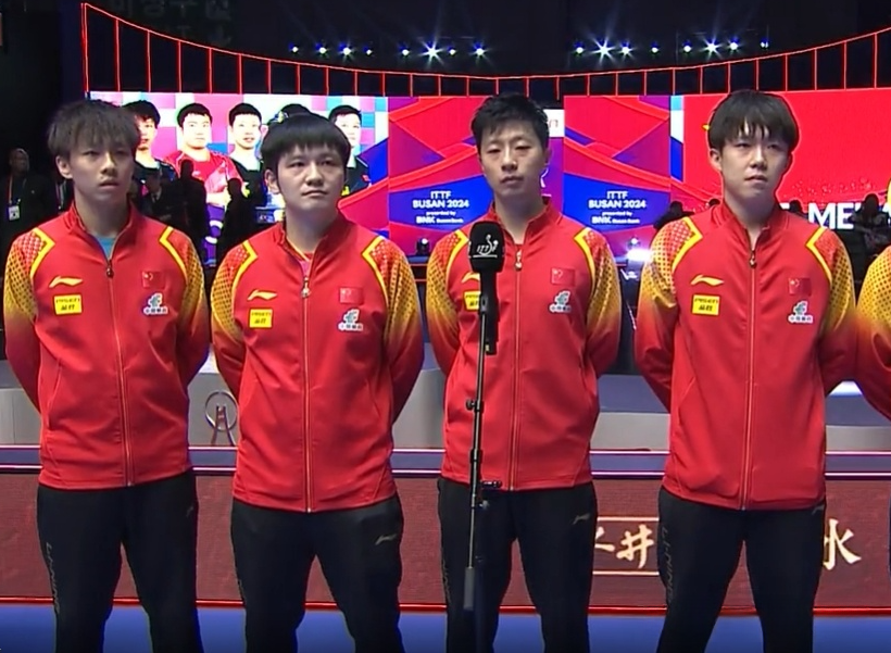 日本队鏖战法国队，马龙点燃赛场