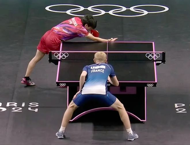 奥地利队鏖战法国队,张本智和关键制胜 奥地利队鏖战法国队,张本智和关键制胜