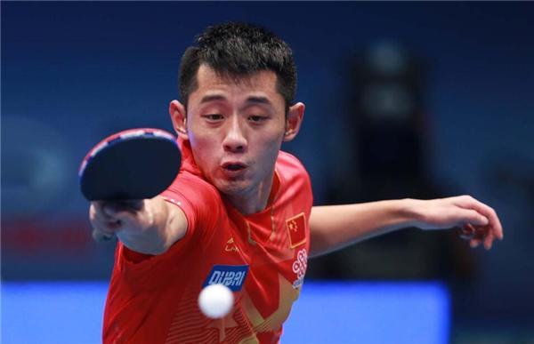 日本队鏖战韩国队，张继科带队取胜