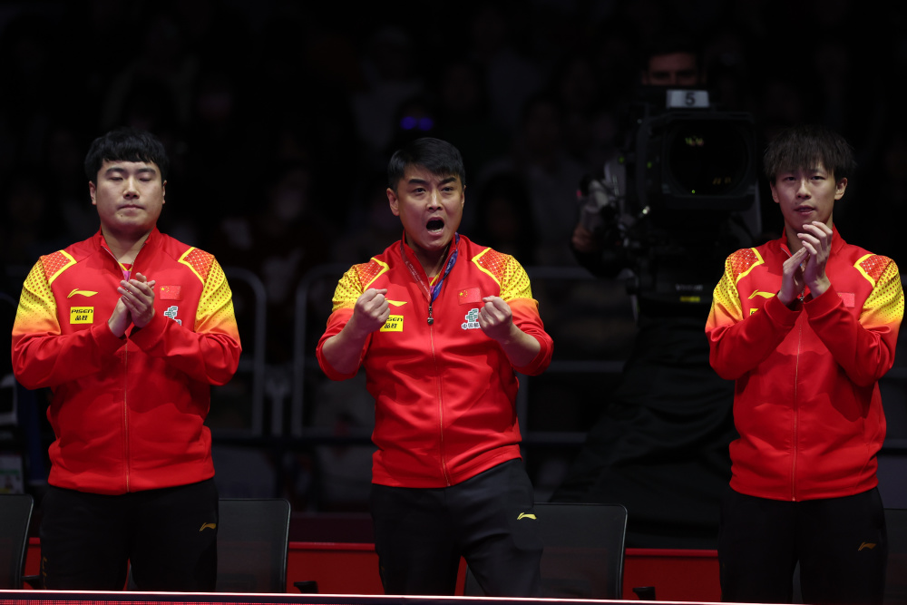 法国队力克德国队,梁靖崑高光表现 法国队力克德国队,梁靖崑高光表现